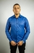 Camisa Social Algodão Indiano - Azul texturizado na internet