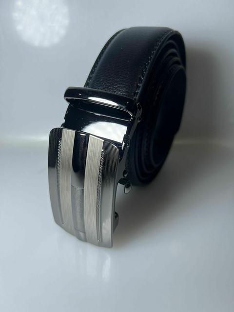 Cinto Masculino de Couro com Catraca Automática - Linha Premium