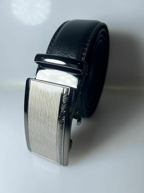 Cinto Masculino de Couro com Catraca Automática - Linha Premium