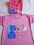 Remera manga corta-niña