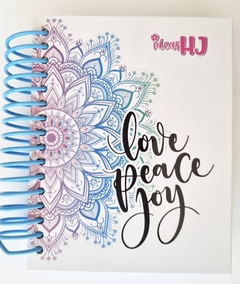 Libreta Pocket 200 Love Peace Joy - comprar en línea