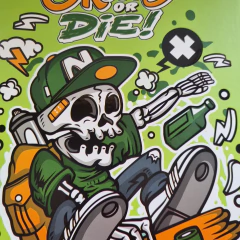 Carpeta Skate or Die - Hj Ideas y Libretas