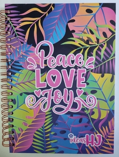 Libreta Profesional Peace Love You - comprar en línea