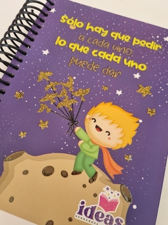 Libreta Francesa Principito Solo hay que Pedir