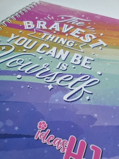 Libreta Profesional The Bravest Thing - Hj Ideas y Libretas