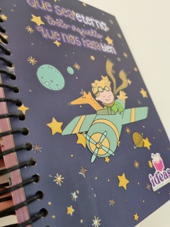 Libreta Francesa Principito Avión