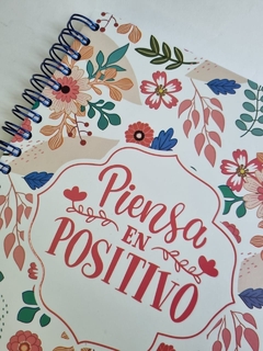 Libreta Profesional Piensa en Positivo en internet