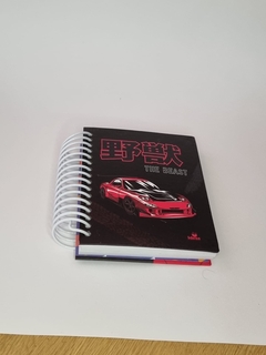 Libreta Pocket 200 The Beast Auto Rojo - tienda en línea