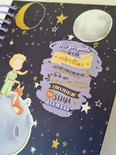 Imagen de Libreta Pocket 200 Principito Me pregunto si las estrellas