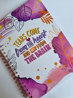 Libreta Profesional Tears come from the Heart - Hj Ideas y Libretas