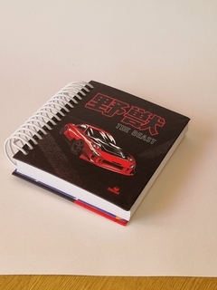 Libreta Pocket 200 The Beast Auto Rojo en internet