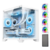 GABINETE GAMER AQUARIO BRANCO HAYOM GB1791 COM 4 FANS - MICRO ATX MINI ITX