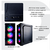 Gabinete Gamer Preto Com 3 Fans RGB- GB1749 - loja online