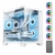 GABINETE GAMER AQUARIO BRANCO HAYOM GB1791 Com 5 Fans RGB - MICRO ATX MINI ITX