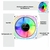 FAN COOLER BRANCA RGB PARA GABINETE HAYOM GB1780 GB1791 MASTER 12X12CM - HAYOM FC1380 - comprar online