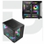 GABINETE GAMER AQUARIO PRETO HAYOM GB1798 COM 7 FANS VIDRO CURVO - MICRO ATX MINI ITX - loja online
