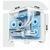 GABINETE GAMER AQUARIO BRANCO HAYOM GB1791 Com 5 Fans RGB - MICRO ATX MINI ITX - comprar online