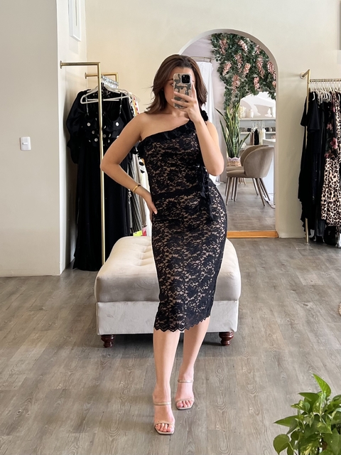 Set de encaje negro - comprar en línea