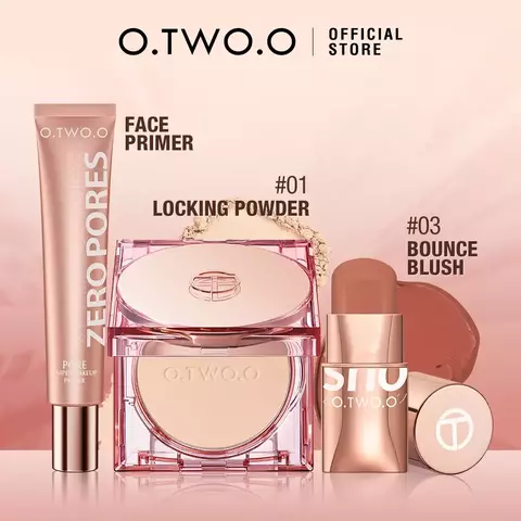 O.TWO.O 3pcs Conjunto de Maquiagem 3 Em 1