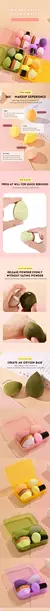 Conjunto Magic Cosmetic Puff - Dream Made