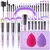Conjunto de Pincéis de Maquiagem Soft Fluffy - comprar online