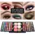Paletas de Sombras Multicoloridas com Glitter na internet