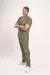 Ambo Gamma Poly verde oscuro con lima OH! - comprar online