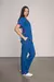 Ambo Jazmín Poly azul francia con fucsia OH! - comprar online