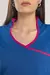 Ambo Jazmín Poly azul francia con fucsia OH!