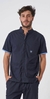 Chaqueta Mao Azul Marino Pied de Poule