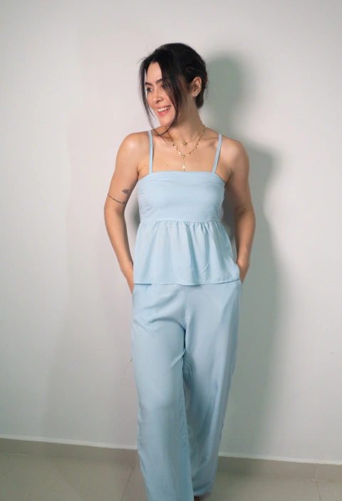 CONJUNTO BLUSA E CALÇA CANDY