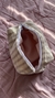 Neceser rayado lila (Talle M)