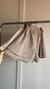 Short de lino acampanado