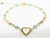 PULSEIRA COM ZIRCONIA COLORIDA