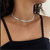 Choker Fio Laminado (Prata)