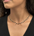 Choker Inspiração LV Black Gold