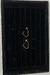 Brinco argola coração P