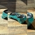 Comedero con doble bowl acero