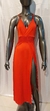 VESTIDO LARGO FAJA BRILLO - GADAL