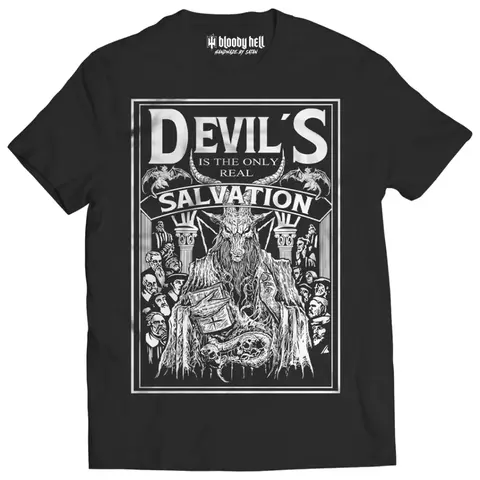 Camiseta T-Shirt Devil´s - Is the Only Real Salvation - Bloody Hell