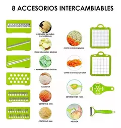 CORTADOR DE VERDURAS ¡14 EN UNO! - comprar online