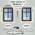 Cortina Persiana Rolô translúcida L 1,60 x 1,40 A - Garopa Flex | A melhor em cortinas sob medida