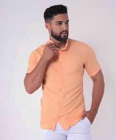 KIT DE CAMISAS SOCIAIS MANGA CURTA GOLA PADRE - loja online