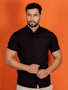 KIT DE CAMISAS SOCIAIS MANGA CURTA GOLA PADRE - comprar online