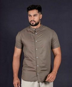 KIT DE CAMISAS SOCIAIS MANGA CURTA GOLA PADRE