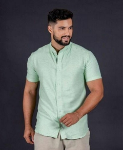 KIT DE CAMISAS SOCIAIS MANGA CURTA GOLA PADRE na internet