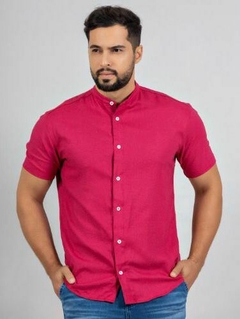 KIT DE CAMISAS SOCIAIS MANGA CURTA GOLA PADRE - loja online