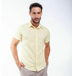 KIT DE CAMISAS MANGA CURTA EM LINHO na internet