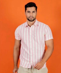 KIT DE CAMISAS MANGA CURTA EM LINHO - Maria Eduarda Store
