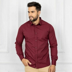 KIT DE CAMISAS SOCIAIS DE MANGA LONGA EM ALGODÃO - comprar online